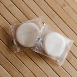 Jabón Redondo Envuelto 20grs Natural Soap
