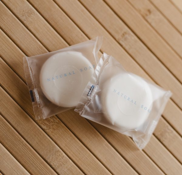 Jabón Redondo Envuelto 20grs Natural Soap