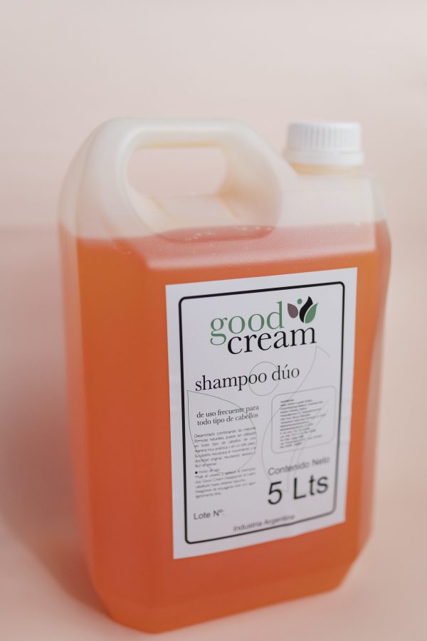Shampoo Duo Good Cream en Caja de 2 Bidones 5lt