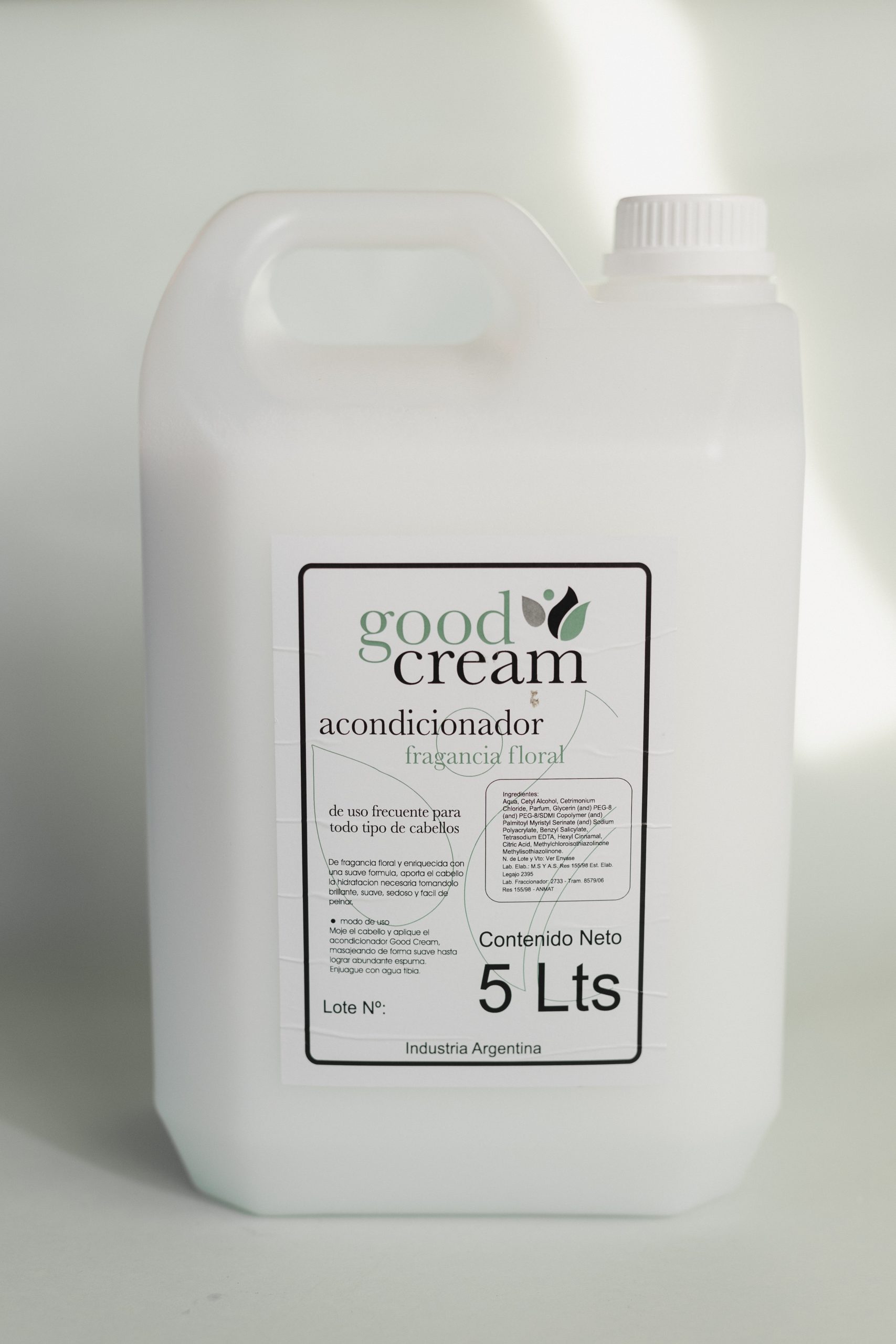 Acondicionador Good Cream en Caja de 2 Bidones 5lt