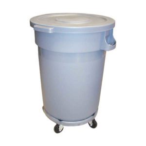Contenedor redondo con tapa 120 lts.