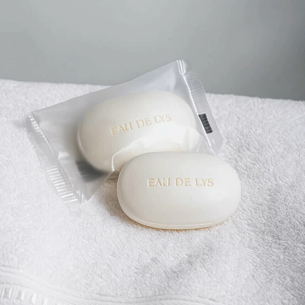 Jabón de Tocador Ovalado 26g – Eau de Lys (Flow Pack Translúcido Mate)