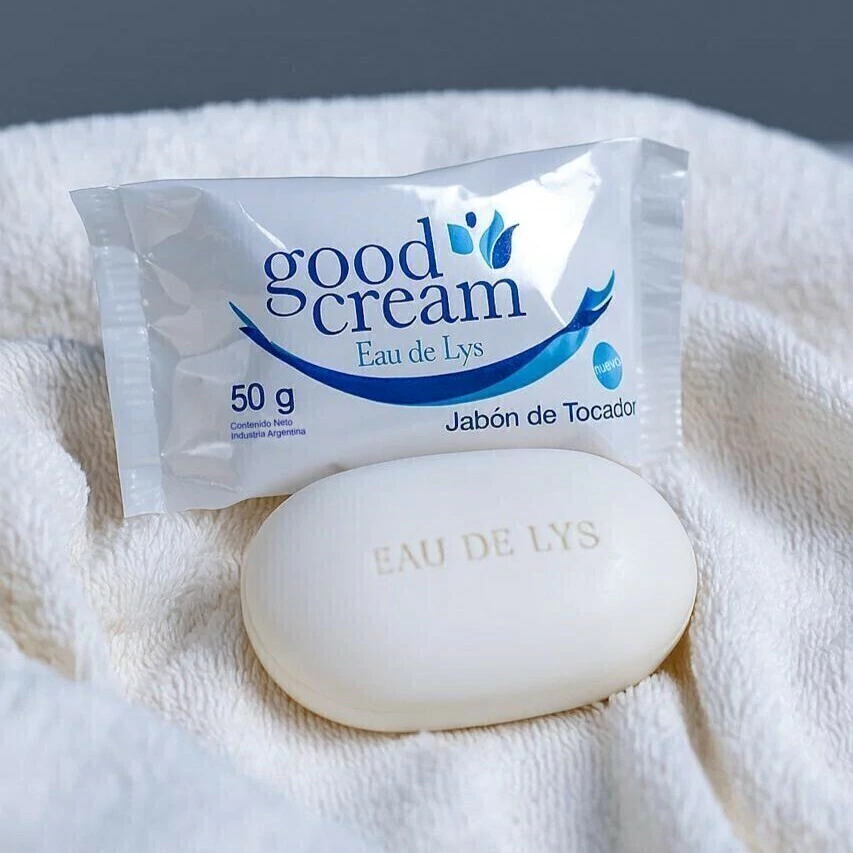 Jabón de Tocador Ovalado 50g – Eau de Lys (Flow Pack)