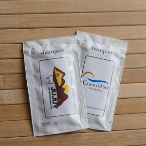 Shampoo en Sachet Personalizado