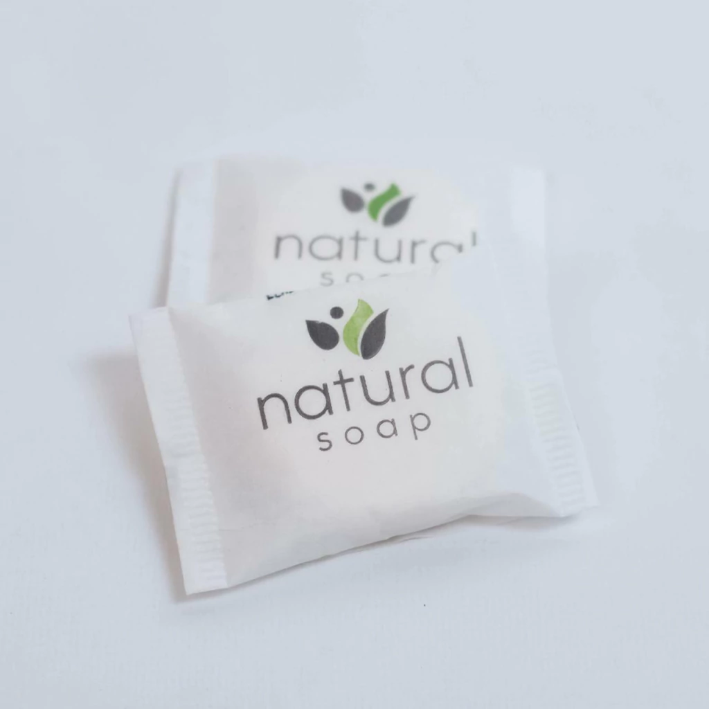 Jabón Hotelero Redondo 20g – Natural Soap (Envase ECO)