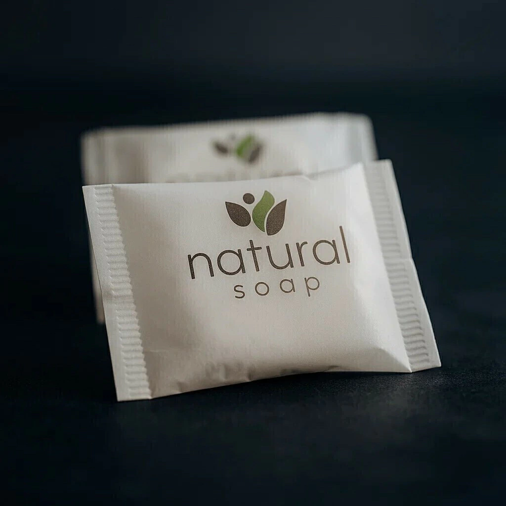 Jabón de Tocador Cuadrado 20g – Natural Soap (Envase ECO de Papel) - Imagen 2